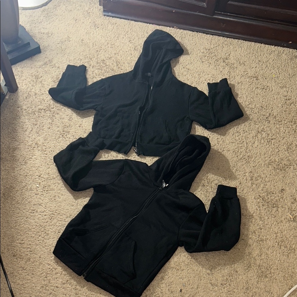 Kids Black Hoodie Sweatshirt